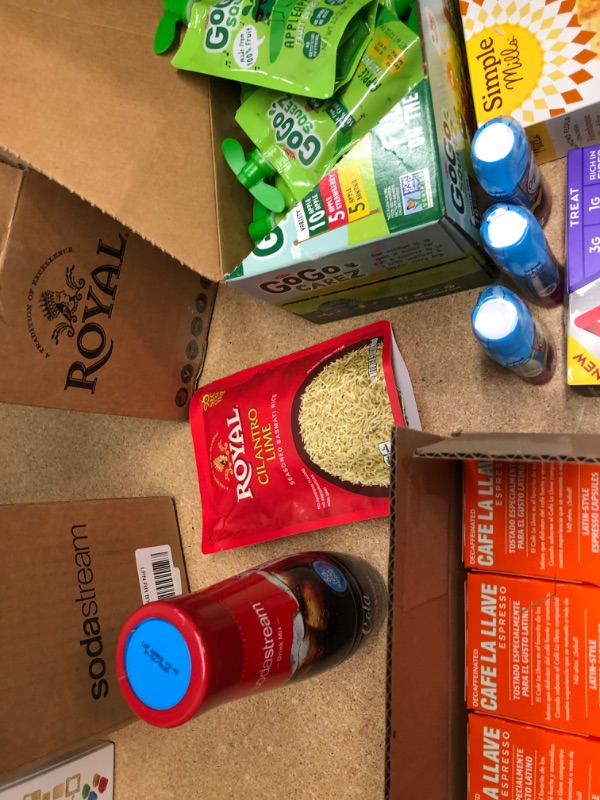 Photo 1 of **Final Sale**
Assortment of Food products
Expires: 2/2022