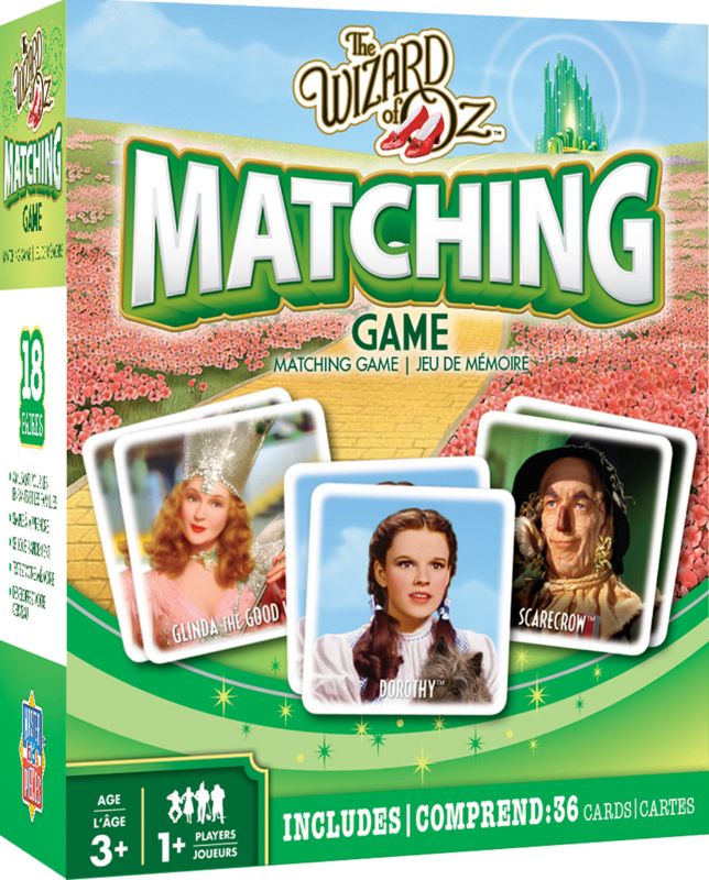 Photo 1 of 2 BOXES, WIZARD OF OZ MATCHING CARD GAME