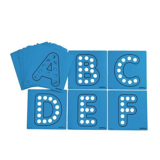 Photo 1 of Dabber Dot Stencil Set Lower Case Alphabet, Set of 26
