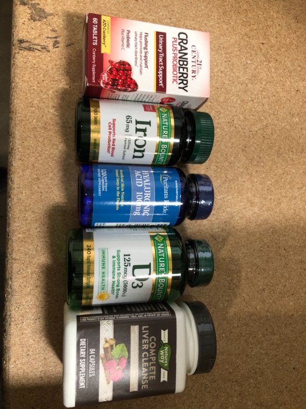 Photo 1 of **NO REFUNDS/RETURNS** - BB 02/28/22* Bundle of assorted medicine/vitamins