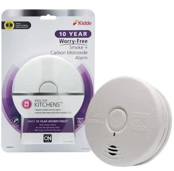 Photo 2 of 10-Year Worry Free Smoke & Carbon Monoxide Detector, Lithium Battery Powered with Photoelectric Sensor
