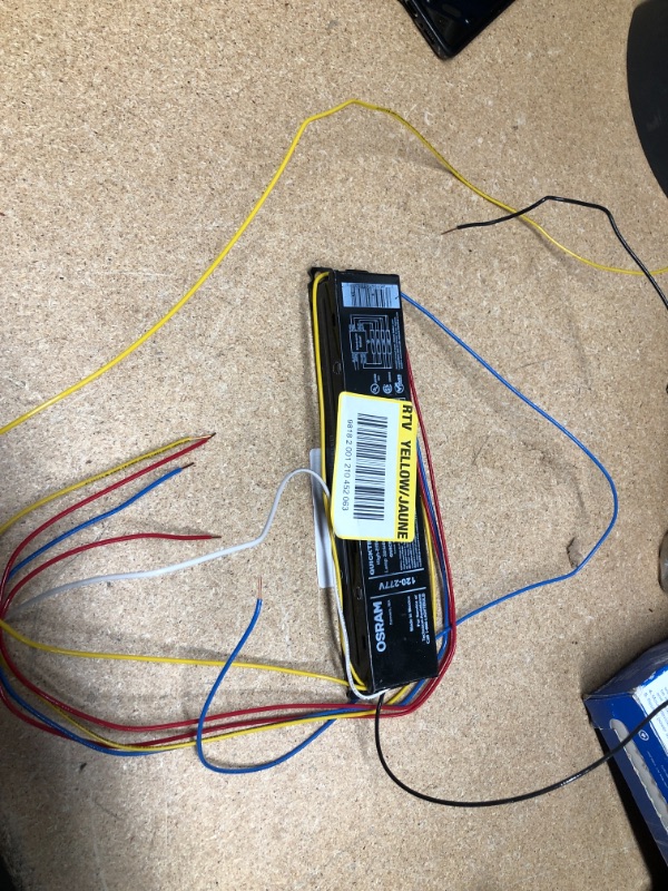 Photo 1 of Sylvania High Efficiency Instant Start Electronic Ballast for Four 32-Watt T8 lamps
UNABLE TO TEST