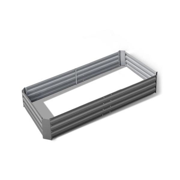 Photo 1 of 180X90X30 Cm Galvanized Raised Garden Bed Steel Instant Planter

