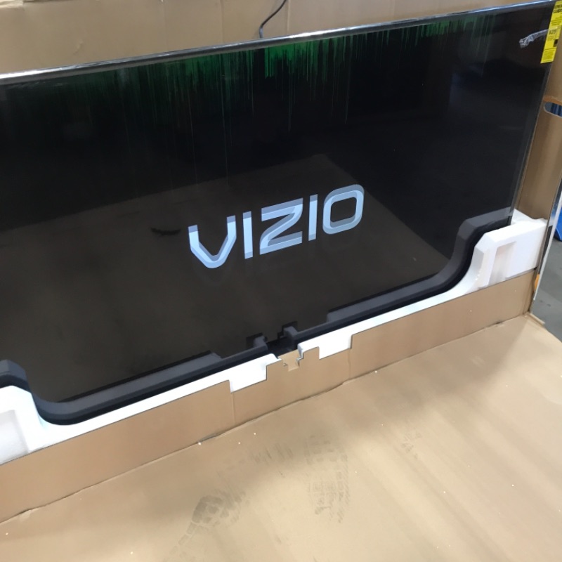 Photo 5 of ***DAMAGED SCREEN READ BELOW** VIZIO 65-Inch V-Series 4K UHD LED HDR Smart TV with Apple AirPlay and Chromecast Built-in, Dolby Vision, HDR10+, HDMI 2.1, Auto Game Mode and Low Latency Gaming, V655-J09, 2021 Model