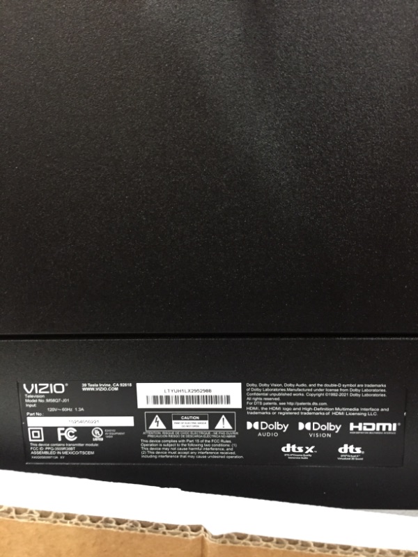 Photo 2 of VIZIO - 58" Class M7 Series Premium Quantum LED 4K UHD Smart TV
