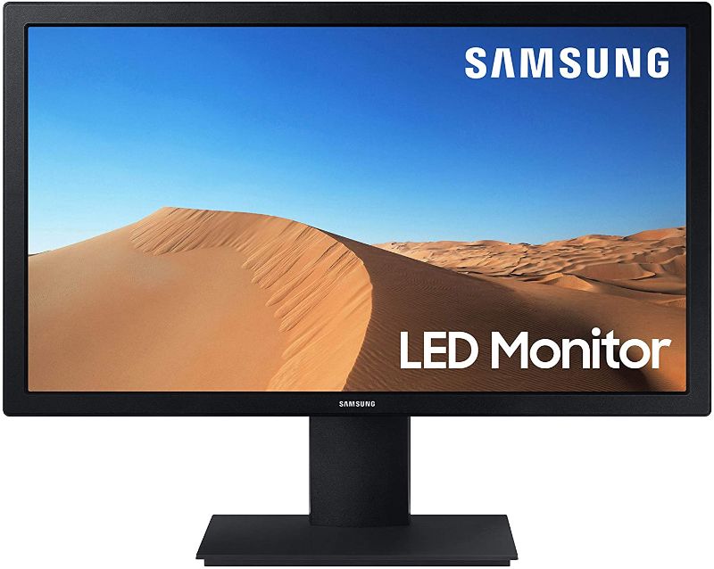 Photo 1 of SAMSUNG S33A Series 22-Inch FHD 1080p Computer Monitor, HDMI, VGA (D-Sub), VESA Compatible, Flicker Free Mode, Eye Saver Mode (LS22A330NHNXZA)
