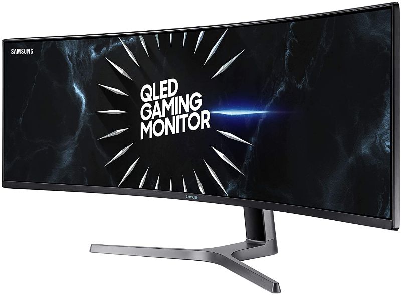 Photo 1 of **READ BELOW*** SAMSUNG LC49RG90SSNXZA 49-Inch CRG9 Curved Gaming Monitor, Black, QHD, 120Hz
