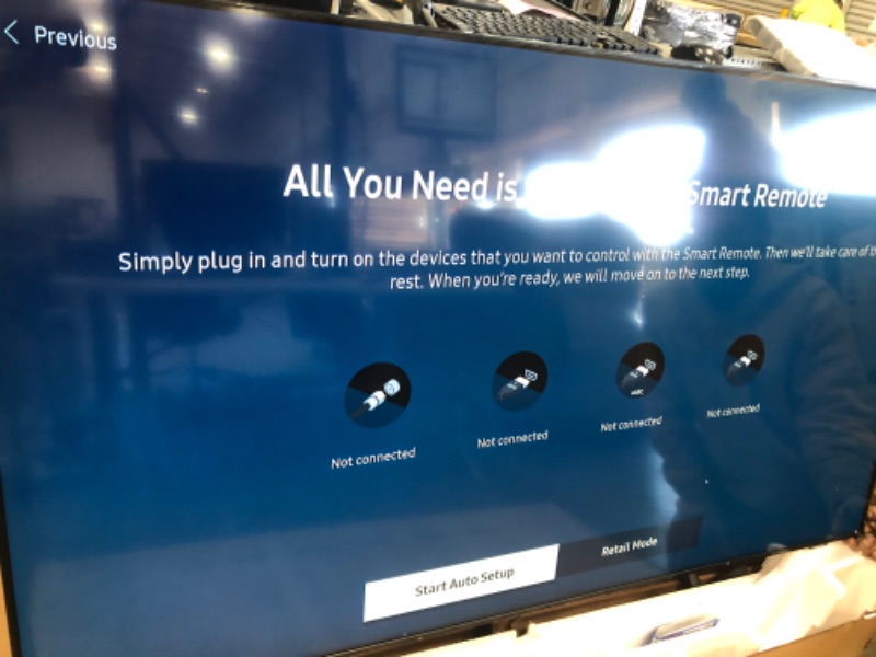 Photo 1 of Samsung - 65" Class 8000 Series LED 4K UHD Smart Tizen TV
Mode