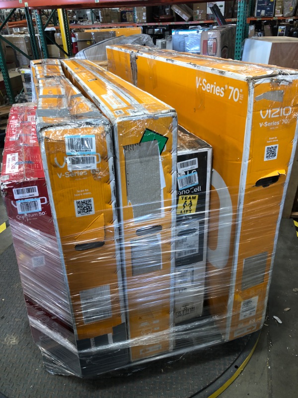 Photo 2 of MIXED PALLET OF DAMAGED TV'S**SOLD AS IS**NO REFUNDS**