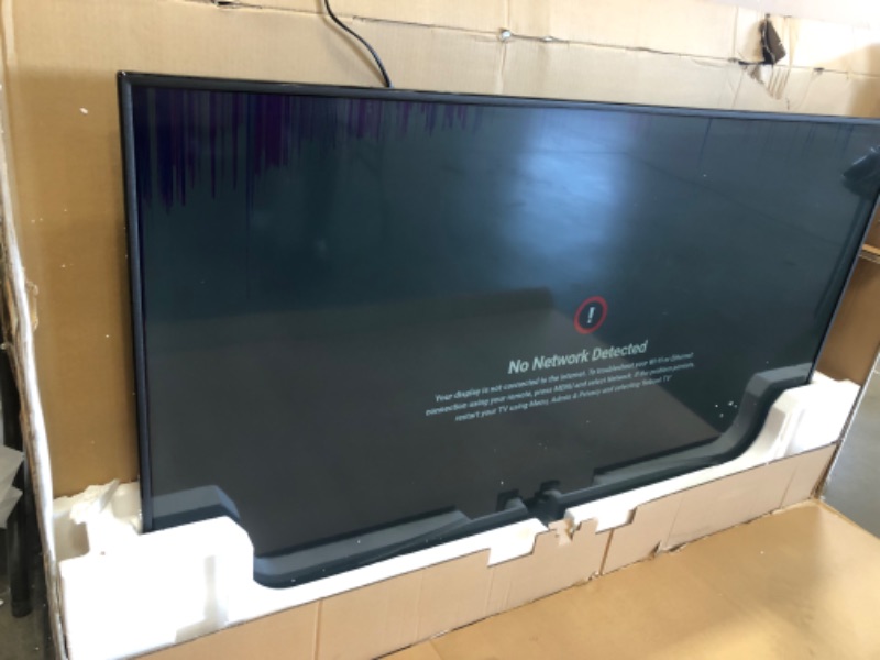 Photo 4 of **damage to top of screen**VIZIO 65-Inch V-Series 4K UHD LED HDR Smart TV with Apple AirPlay and Chromecast Built-in, Dolby Vision, HDR10+, HDMI 2.1, Auto Game Mode and Low Latency Gaming, V655-J09, 2021 Model