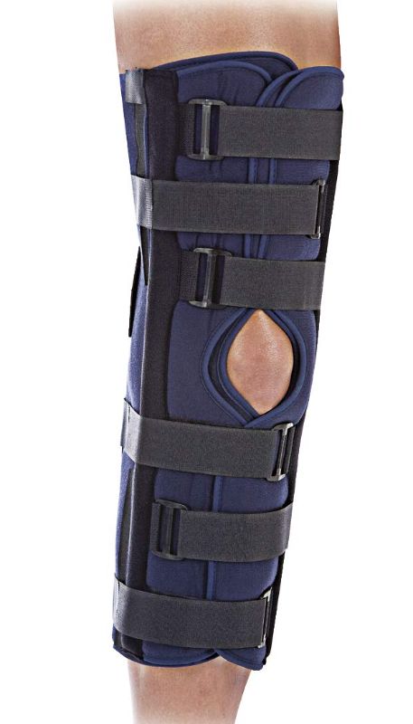 Photo 1 of United Ortho 61020 3-Panel Knee Immobilizer, 20", Navy
