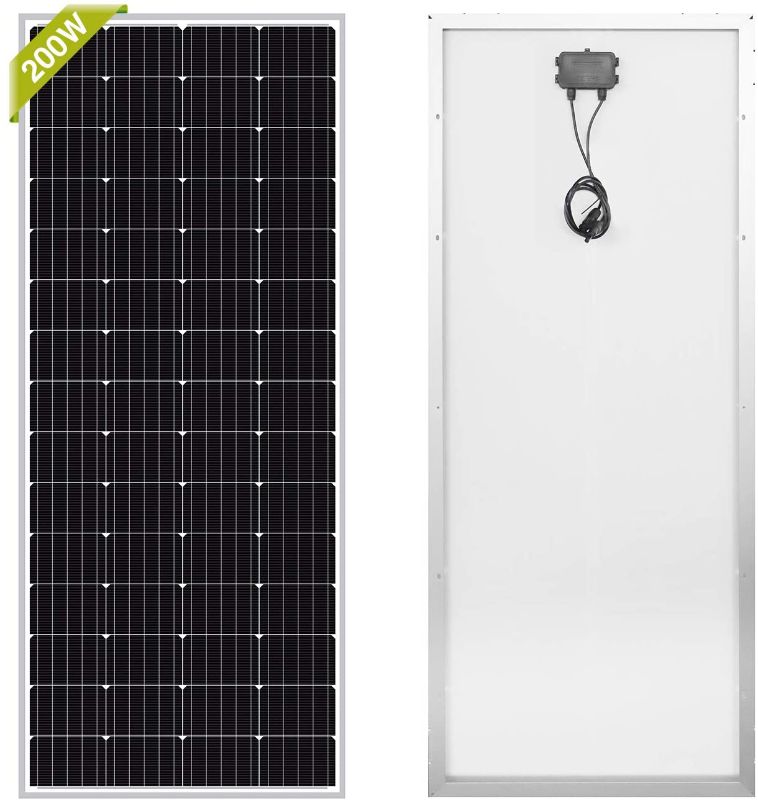 Photo 1 of Newpowa 120W Monocrystalline 120 Watts 24V Solar Panel High Efficiency Mono PV Module Power for RV Marine Boat Cabin or Other Off Grid System
