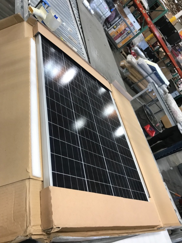 Photo 4 of Newpowa 120W Monocrystalline 120 Watts 24V Solar Panel High Efficiency Mono PV Module Power for RV Marine Boat Cabin or Other Off Grid System
