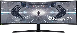 Photo 1 of SAMSUNG 49-inch Odyssey G9 Gaming Monitor | QHD, 240hz, 1000R Curved, QLED, NVIDIA G-SYNC & FreeSync | LC49G95TSSNXZA Model *** MISSING MANUAL***
