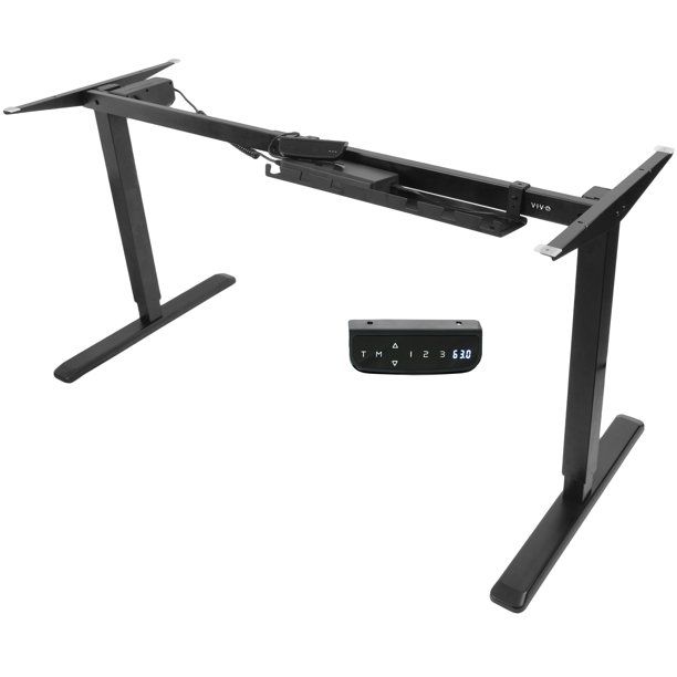 Photo 1 of VIVO Electric Stand Up Desk Frame Single Motor Standing Height Adjustable
 *** LOOSE HARDWARE****MINOR SCRATCHES***