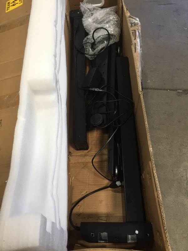 Photo 2 of VIVO Electric Stand Up Desk Frame Single Motor Standing Height Adjustable
 *** LOOSE HARDWARE****MINOR SCRATCHES***