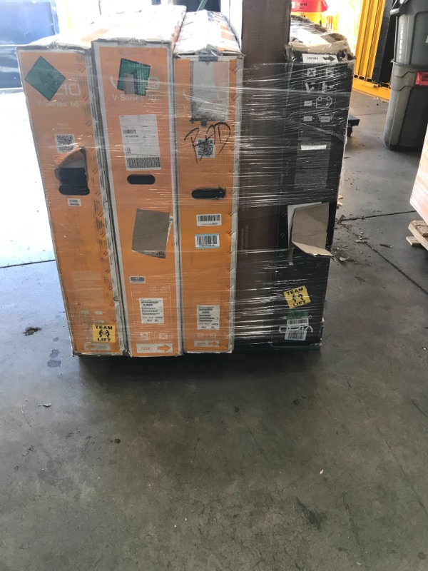 Photo 2 of 6 BROKEN TVS *** PARTS ONLY***SOLD AS IS****** NON FUNCTIONAL*** MAJOR DAMGE*** SOLD AS WHOLE PALLET ***  NO RETURNS*** NO REFUNDS*** 
