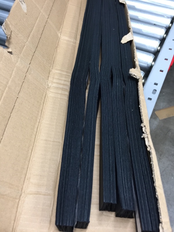 Photo 1 of 5pck-Redi Shade Inc 1617201 Original Blackout Pleated Paper Shade Black, 36” x 72”,