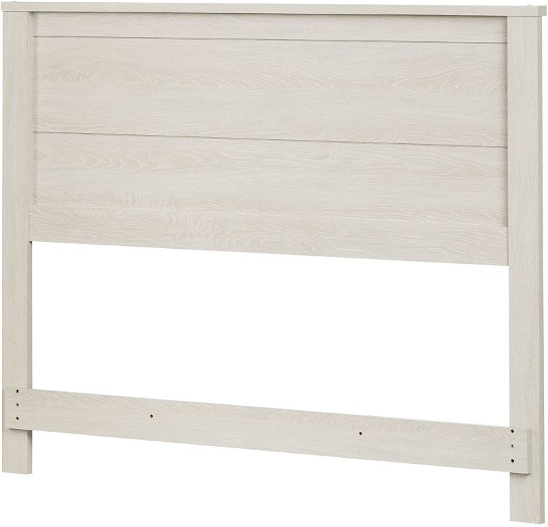 Photo 1 of **SIMILAR TO STOCK PHOTO**MISSING HARDWARE**
South Shore Fynn Headboard, Winter Oak54"/60"
