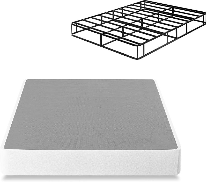 Photo 1 of **HARDWARE INCOMPLETE**
ZINUS 9 Inch Metal Smart Box Spring / Mattress Foundation / Strong Metal Frame / Easy Assembly, Full
