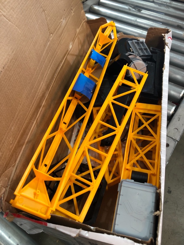 Photo 2 of Dickie Toys 40" Giant Crane Playset , Yellow 11.02 x 9.06 x 7.09 inches

