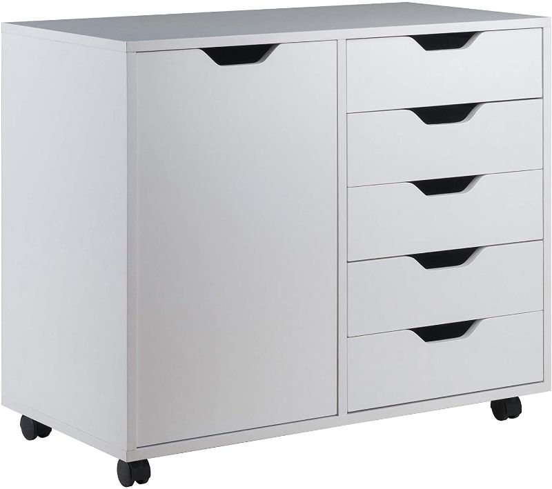 Photo 1 of Used/Damaged: Winsome Wood Halifax Storage/Organization, White
15.98"D x 30.71"W x 26.3"H
