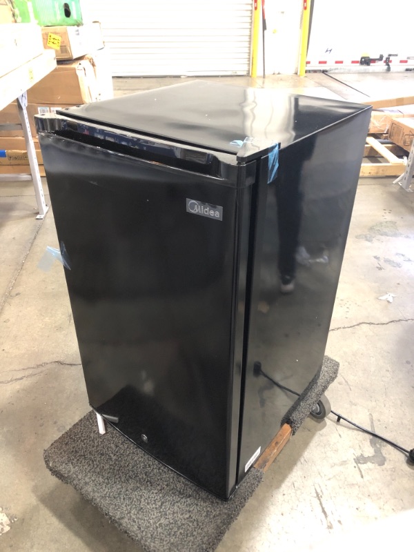 Photo 2 of Midea MRU03M2ABB Upright Freezer Large Black, 3.0 Cubic Feet 19.3” W x 21.37” D x 33.9” H
