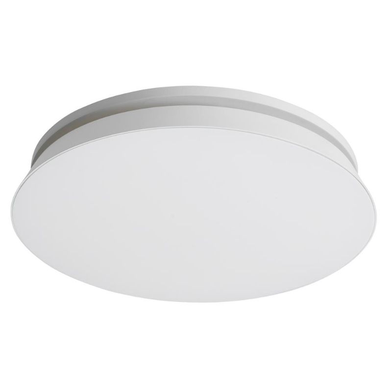 Photo 1 of 
HOMEWERKS Round Decorative White 80 CFM Ceiling and Wall Mounted Bathroom Ventilation Exhaust Fan with Dimmable LED Light
