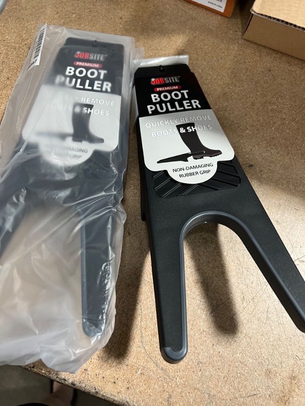 Photo 3 of 2PCKS OF JobSite Premium Boot Puller - Rubber Grip Inlay - Shoe & Boot Remover
