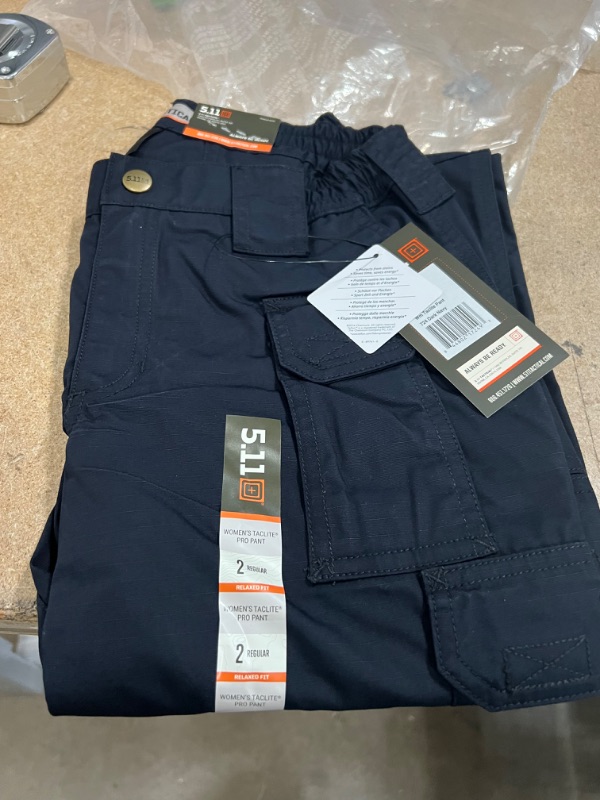 Photo 4 of 5.11 Women's Taclite Pro Tactical 7 Pocket Cargo Pant, Teflon Treated, Rip and Water Resistant, Style 64360
SIZE 2