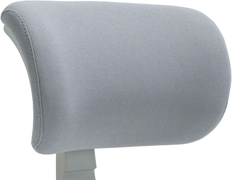 Photo 1 of CLATINA Adjustable Height Upholstered Headrest for 247 Series Ergonomic High Swivel Executive Chair (Grey)