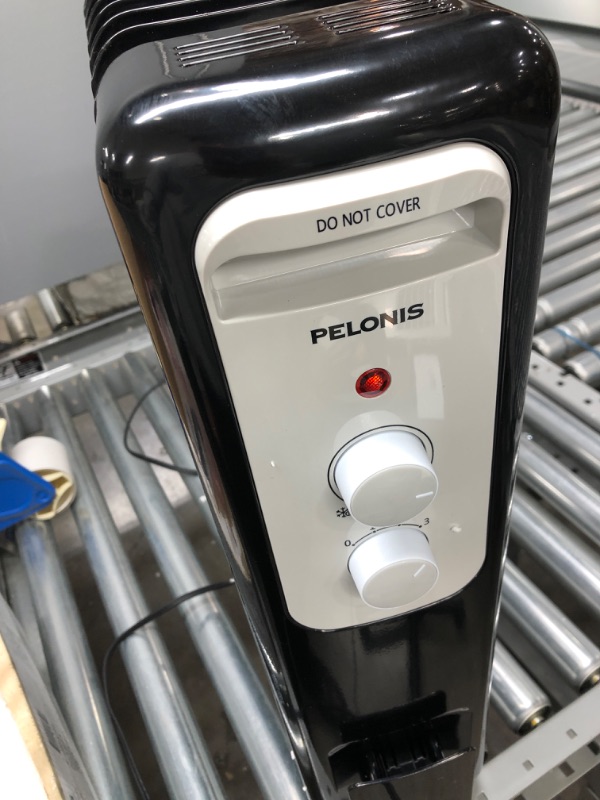 Photo 1 of 1,500-Watt Oil-Filled Radiant Electric Space Heater with Thermostat
