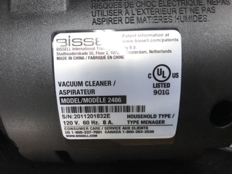 Photo 3 of Bissell Cleanview Bagless Vacuum Cleaner, 2486, Orange
