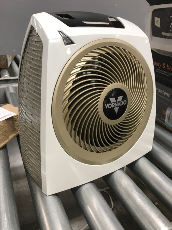 Photo 2 of Vornado AVH10 Vortex Heater with Auto Climate Control, 2 Heat Settings, Fan Only Option, Digital Display, Advanced Safety Features, Whole Room, White
