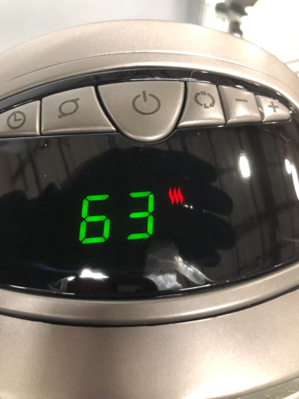 Photo 1 of *USED*
*MISSING remote*
Lasko 755320 Ceramic Space Tower Heater, 8.5?L x 7.25?W x 23?H, Silver
