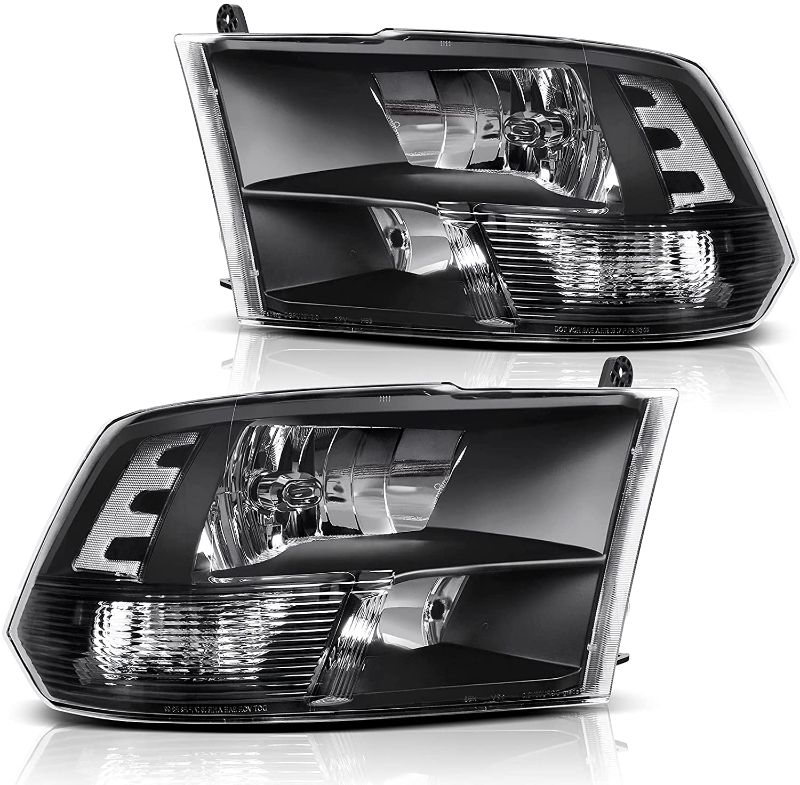 Photo 1 of *USED*
DWVO Headlight Assembly Compatible with 2009-2018 Dodge Ram 1500/ 2500/ 3500 Pickup Quad Headlamp Replacement (Only for Quad Models)
