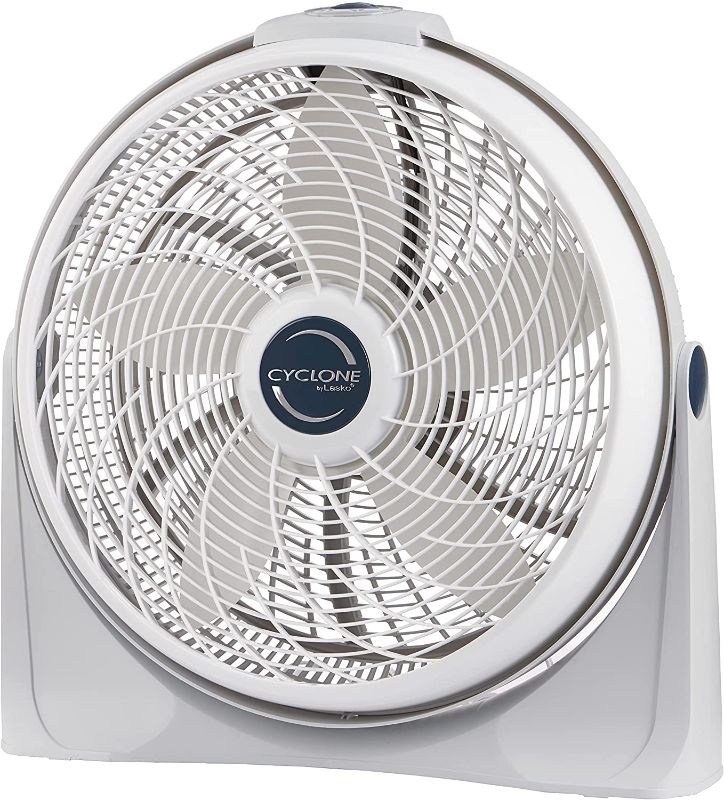 Photo 1 of **DIRTY**Lasko 3520 20 Inch 3-Speed Cyclone Air Circulator Home Fan, White
