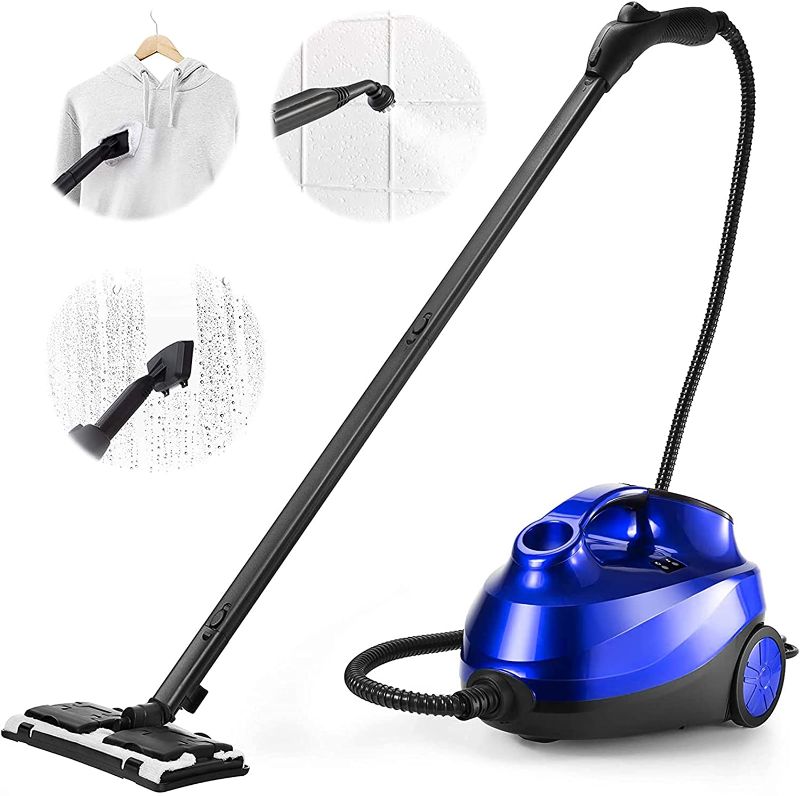 Photo 1 of **NONFUNCTIONAL, PARTS ONLY**
ARLIME Steam Cleaner Chemical-Free Cleaning with 19 Accessories, 1.5L Tank & 13ft Power Cord, Portable Multipurpose Household Steam Cleaner for Carpet...
