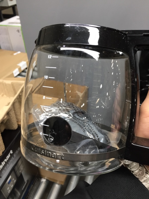 Photo 7 of **USED PRIOR, NOT FULLY CLEANED FROM PREVIOUS USER** 
Cuisinart SS-15BKS Coffee Center Maker