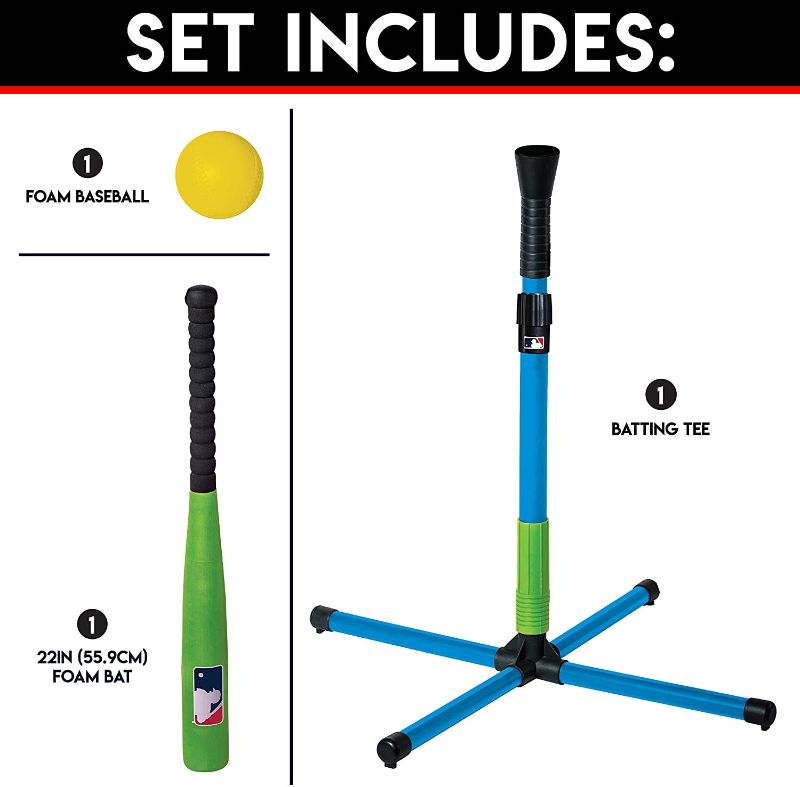 Photo 1 of **USED BY PREVIIOUS OWNER, HAS SLIGHT SCUFFING ]ON EDGE** 
Franklin Sports Youth Batting Tee - Baseball + Teeball Kids Practice Hitting Tee - Adjustable Height Training Tee - XT Tee - 23"-33" Inches
