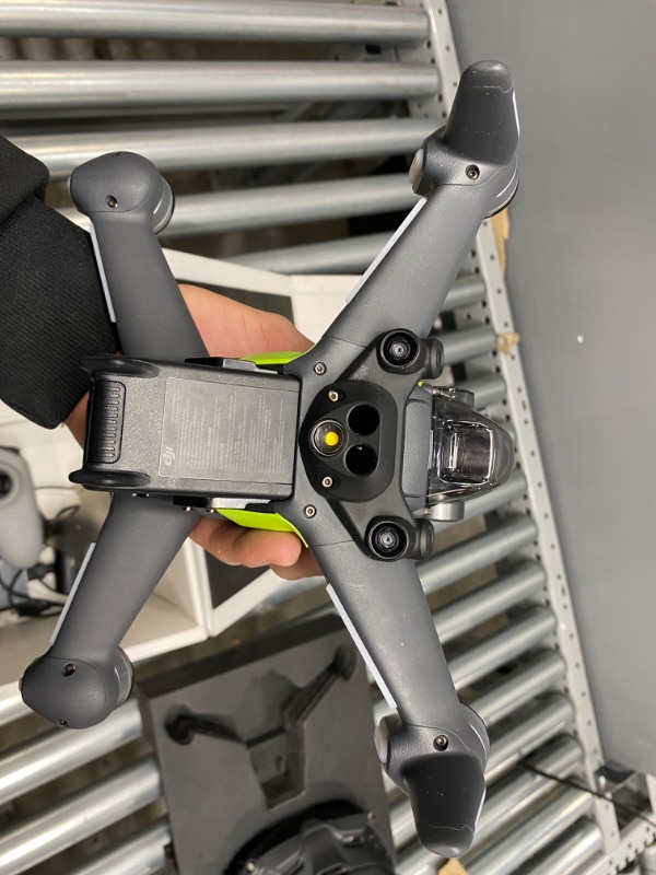 Photo 1 of **PREVIOUSLY USED, DO NOT KNOW IF PARTS ARE MISSING, UNABLE TO TEST FUNCTIONALITY** 
DJI FPV Combo - First-Person View Drone UAV Quadcopter with 4K Camera, S Flight Mode, Super-Wide 150° FOV, HD Low-Latency Transmission, Emergency Brake and Hover, Gray
