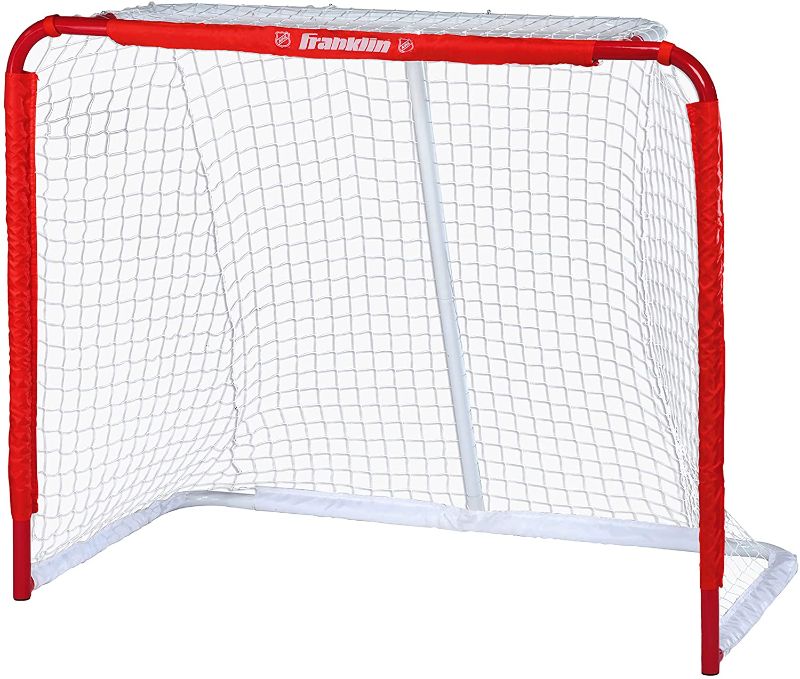 Photo 1 of Franklin Sports Hockey Goal - NHL - Steel - 50 x 42 Inches