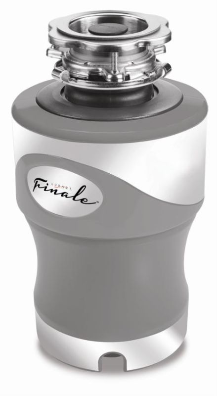 Photo 1 of **missing hardware ** LUXART LXFIN34C 3/4HP FINALE 10 YEAR GARBAGE DISPOSER WITH CORD