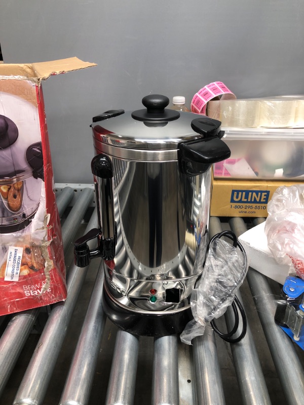 Photo 2 of *READ BELOW** Nesco CU-30 Coffee Urn, 30 Cups, Stainless Steel
