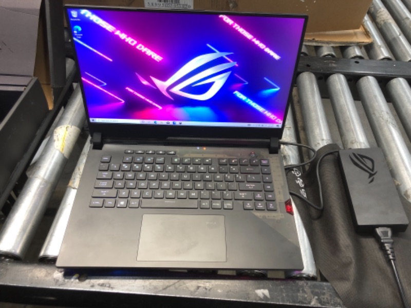 Photo 9 of ASUS ROG Strix Scar 15 (2021) Gaming Laptop, 15.6” 300Hz IPS Type FHD, NVIDIA GeForce RTX 3080, AMD Ryzen 9 5900HX, 16GB DDR4, 1TB SSD, Opti-Mechanical Per-Key RGB Keyboard, Windows 10, G533QS-DS96
