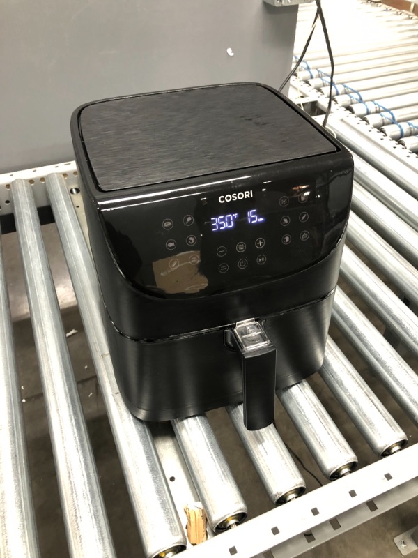 Photo 2 of *USED*
COSORI Air Fryer Oven Combo 5.8QT Max Xl Large Cooker (Cookbook with 100 Recipes), One-Touch Screen with 11 Precise Presets and Shake Reminder, Nonstick and Dishwasher-Safe Square Design Basket, Black
