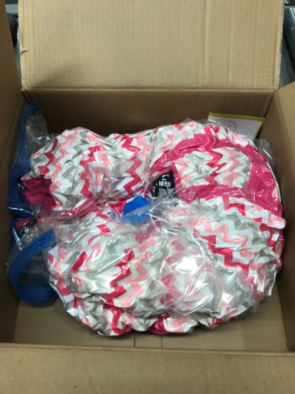Photo 1 of *USED*
The Original Hugaboo Infant Sitting Chair - Pink Chevron
