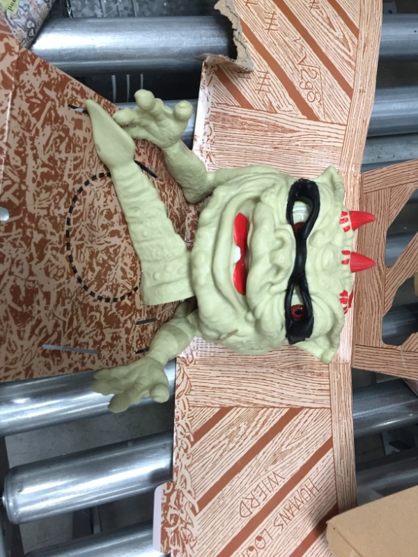 Photo 2 of Boglins Foam Monster Puppet Red Eyed King Drool 8” Collectible Figure, Glow-in-The-Dark Eyes with Super Stretchy Skin & Movable Eyes and Mouth, Popular Retro Toy Great for Kids 5+ and Collectors
