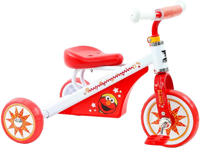 Photo 1 of **HARDWARE IS INCOMPLETE**
Dynacraft Sesame Street Elmo Tricycle, Red
