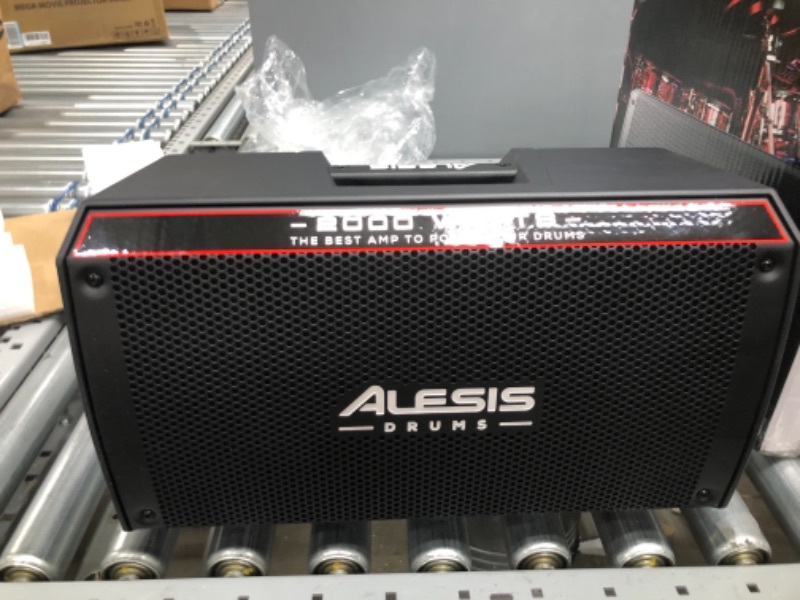 Photo 4 of **MISSING POWER CORD**
Alesis Strike Amp 8 - 2000-Watt Drum Amplifier Speaker for Electronic Drum Sets With 8-Inch Woofer, Contour EQ and Ground Lift Switch
